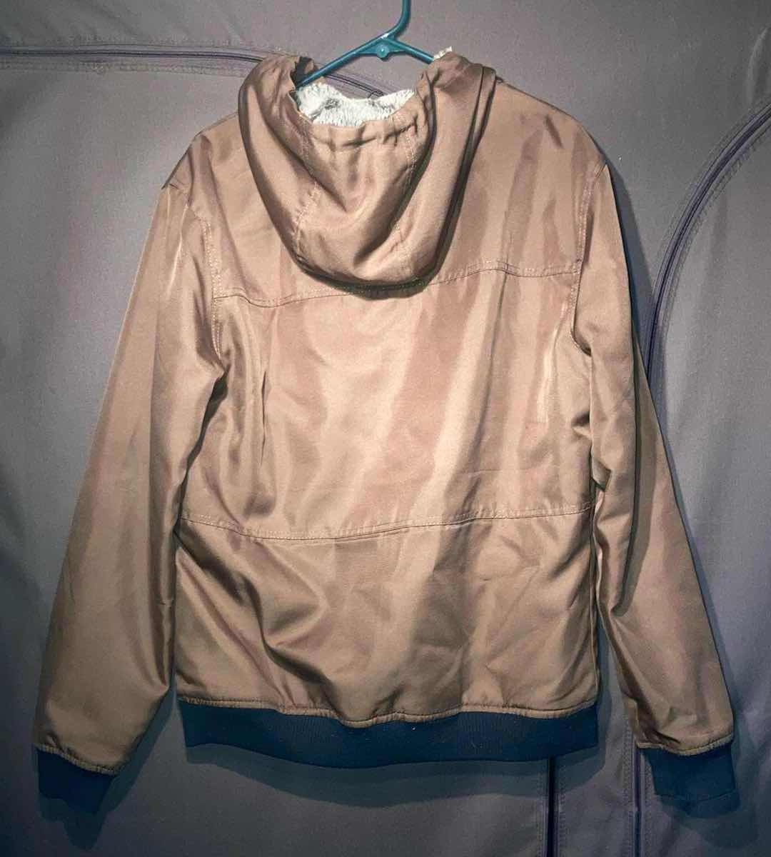 Photo 1 of BERSHKA MENSWEAR COLLECTION BROWN COAT JACKET MEN’S SIZE XL