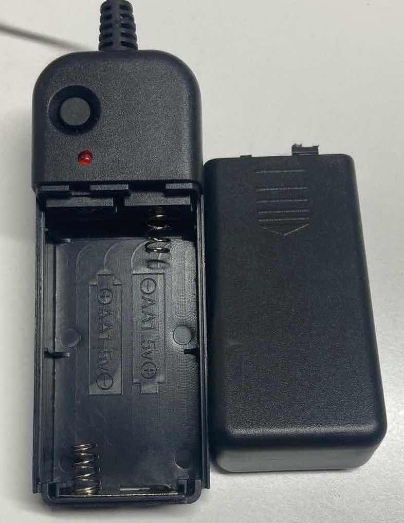 Photo 1 of STRING LIGHTS 3.3FT 5 VARIOUS COLORS W SINGLE BATTERY BOX (2)