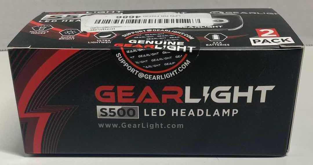 Photo 1 of GEARLIGHT S500 BATTERY OPERATED LED HEADLAMP (2PACK)