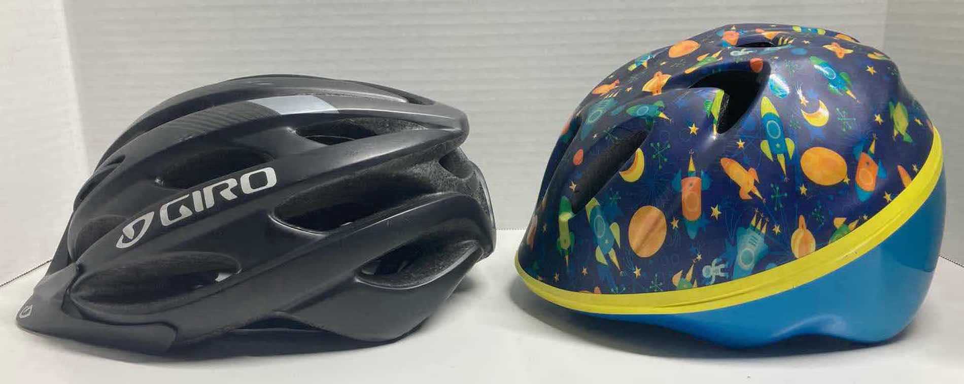 Photo 1 of GIRO MIPS MATTE BLACK ADULT BICYCLE HELMET & SCHWINN CLASSIC GALAXY INFANT BIKE HELMET