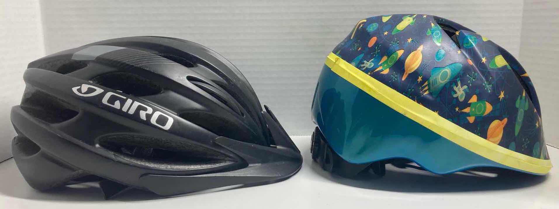 Photo 1 of GIRO MIPS MATTE BLACK ADULT BICYCLE HELMET & SCHWINN CLASSIC GALAXY INFANT BIKE HELMET
