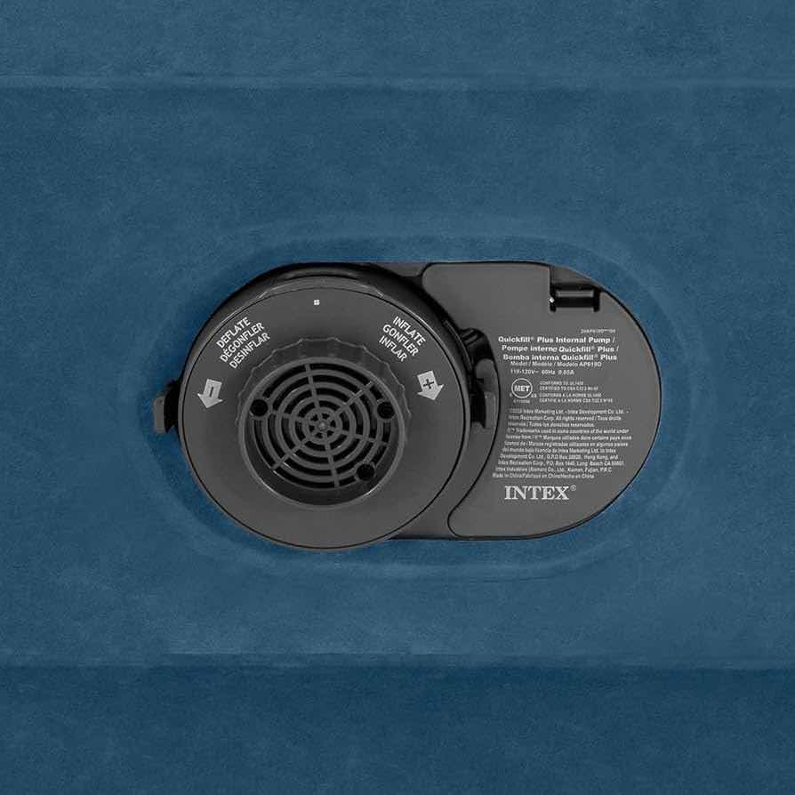 Photo 1 of INTEX QUEEN DURA-BEAM DELUXE SERIES COMFORT AIR BED W INTERNAL PUMP MODEL AP619D