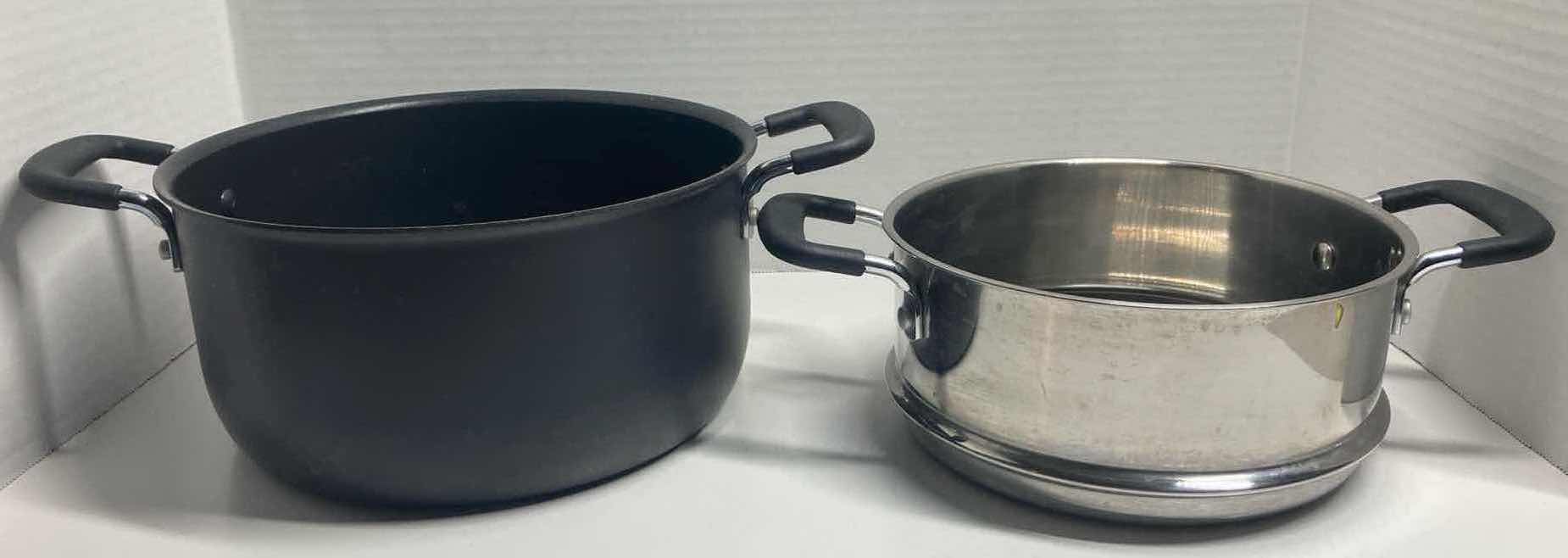 Photo 1 of T-FAL ULTIMATE HARD ANODIZED TITANIUM NONSTICK COOKWARE (SET OF 7)