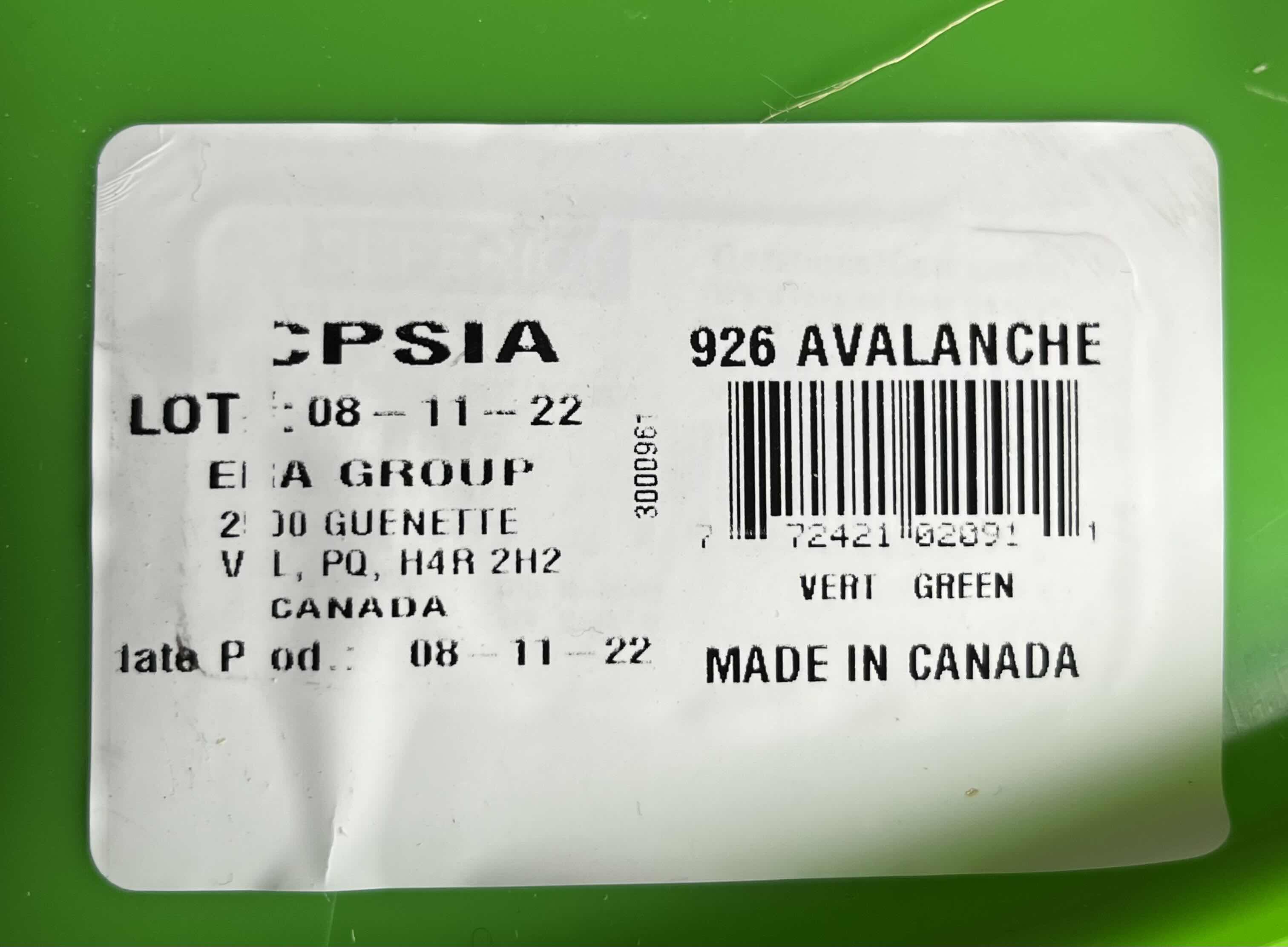 Photo 1 of AVALANCHE BLUE, GREEN & RED 26? PLASTIC DISC SNOW SLEDS