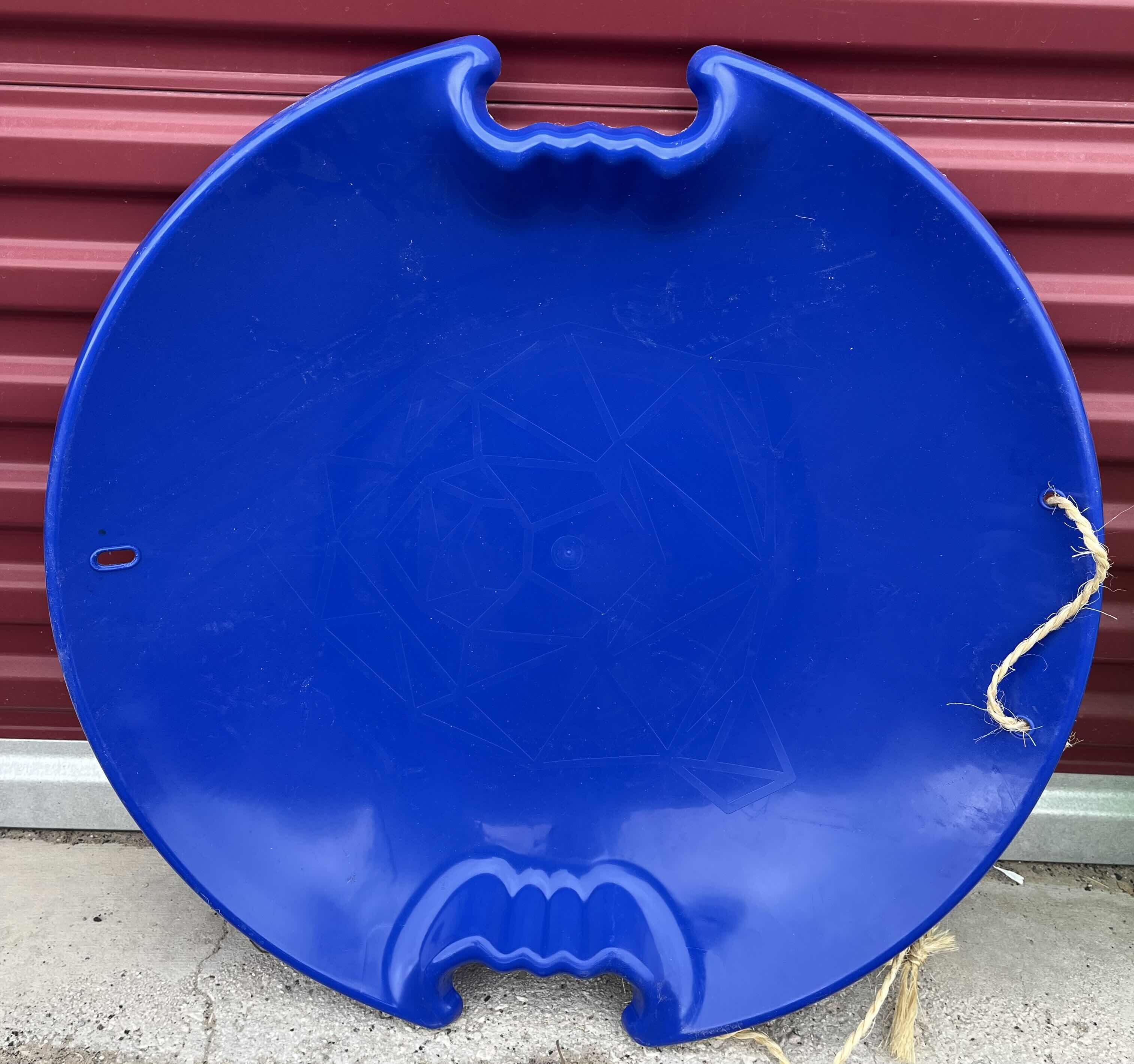 Photo 1 of AVALANCHE BLUE, GREEN & RED 26? PLASTIC DISC SNOW SLEDS