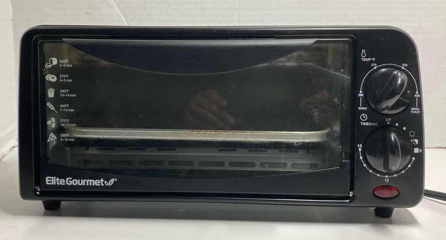 Photo 1 of ELITE GOURMET 2-SLICE TOASTER OVEN MODEL ETO236