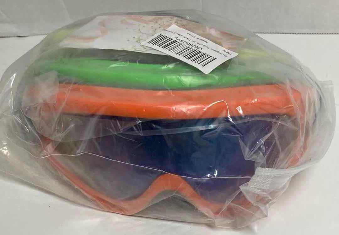 Photo 1 of LJDJ MULTI COLOR SKI GOGGLES 4PK