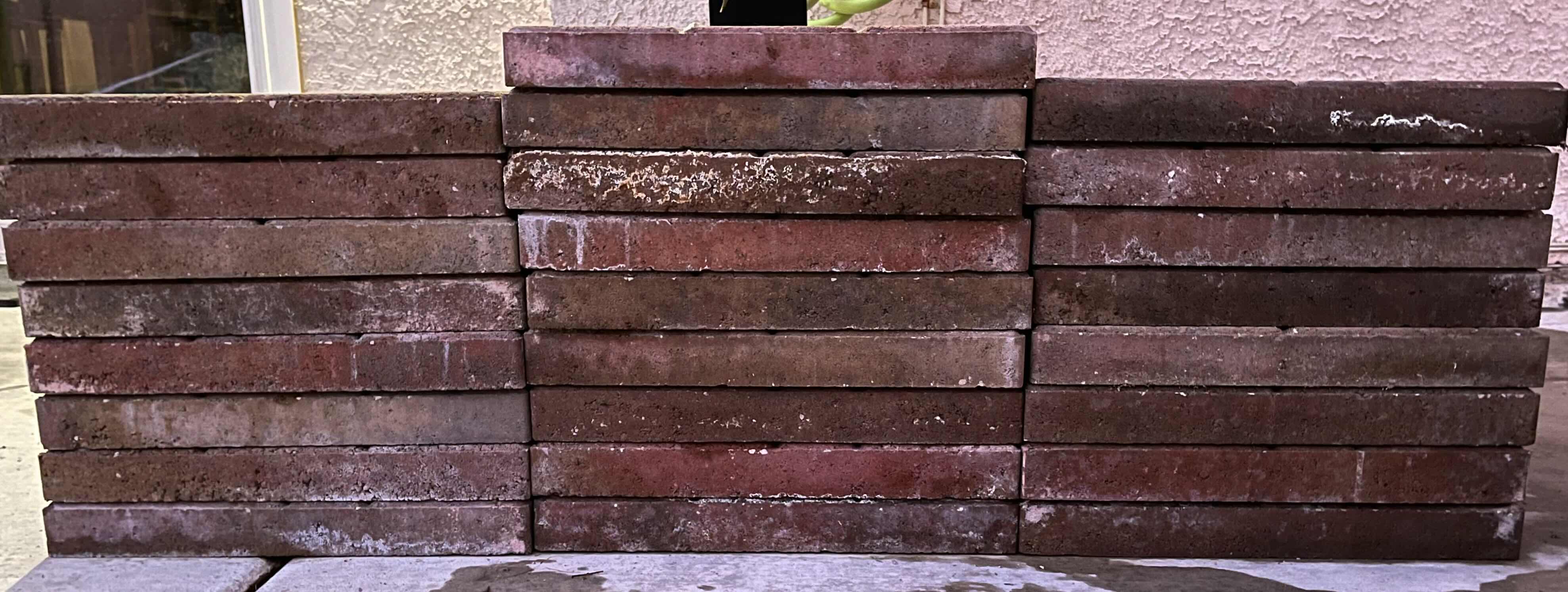 Photo 1 of PAVESTONE STRATFORD OLD TOWN BLEND FINISH CONCRETE STEP STONES (25) 16” X 16” H2”