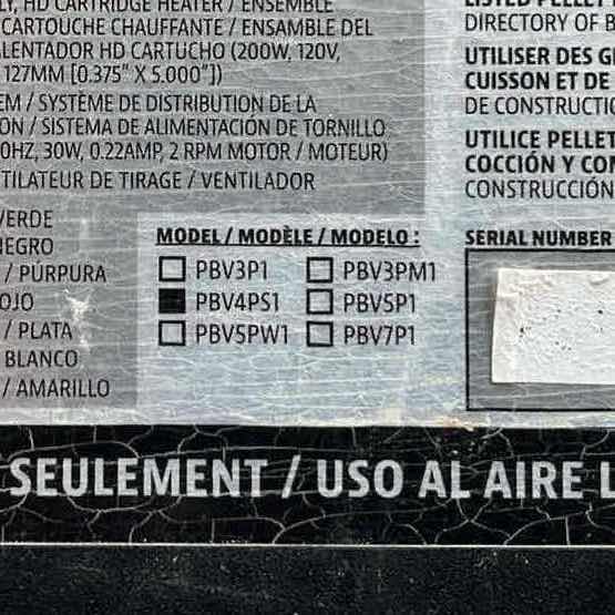 Photo 1 of PIT BOSS PRO SERIES VERTICAL BBQ SMOKER MODEL PBV4PS1