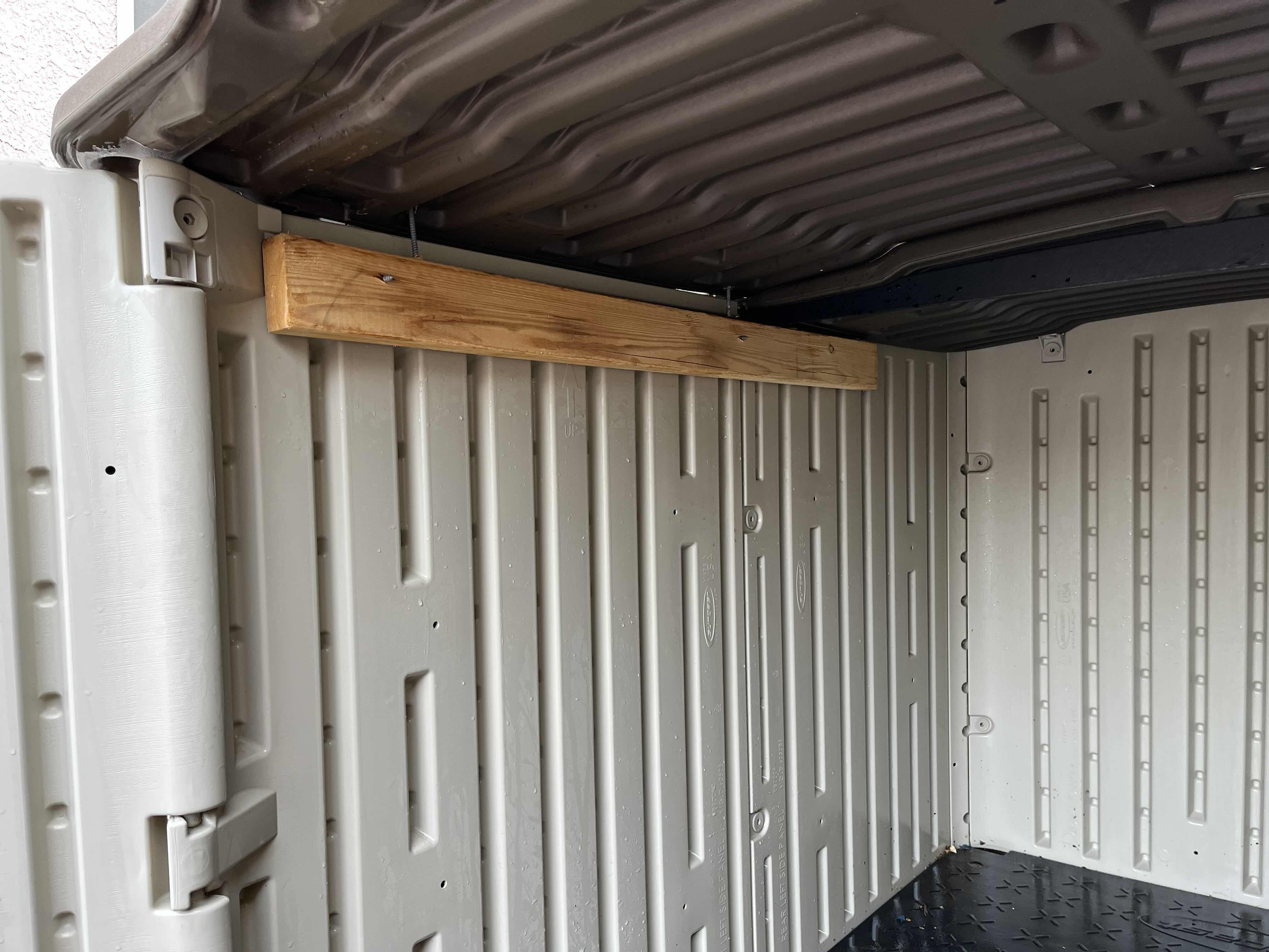 Photo 1 of SUNCAST OUTDOOR POLYURETHANE STORAGE SHED 57.5” X 81” H52.25”