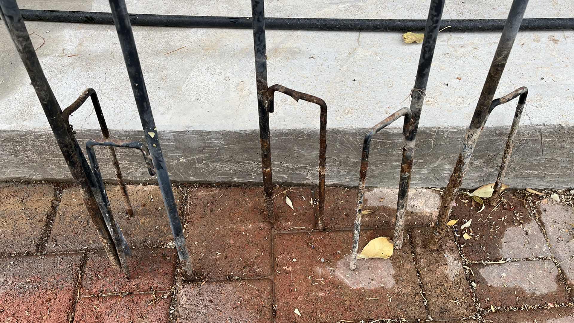 View 3 of WROUGHT IRON STYLE TIKI TORCHES (6) H72” W 3 TIKI FUEL 3QT JUGS