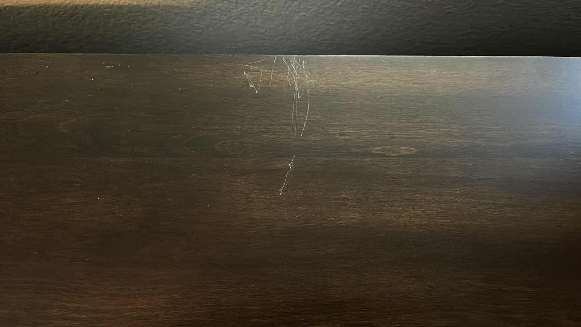 Photo 1 of BAYSIDE FURNISHINGS ASHCROFT DARK MAHOGANY FINISH TV CONSOLE MODEL ASH72YC 72” X 20” H36.5”