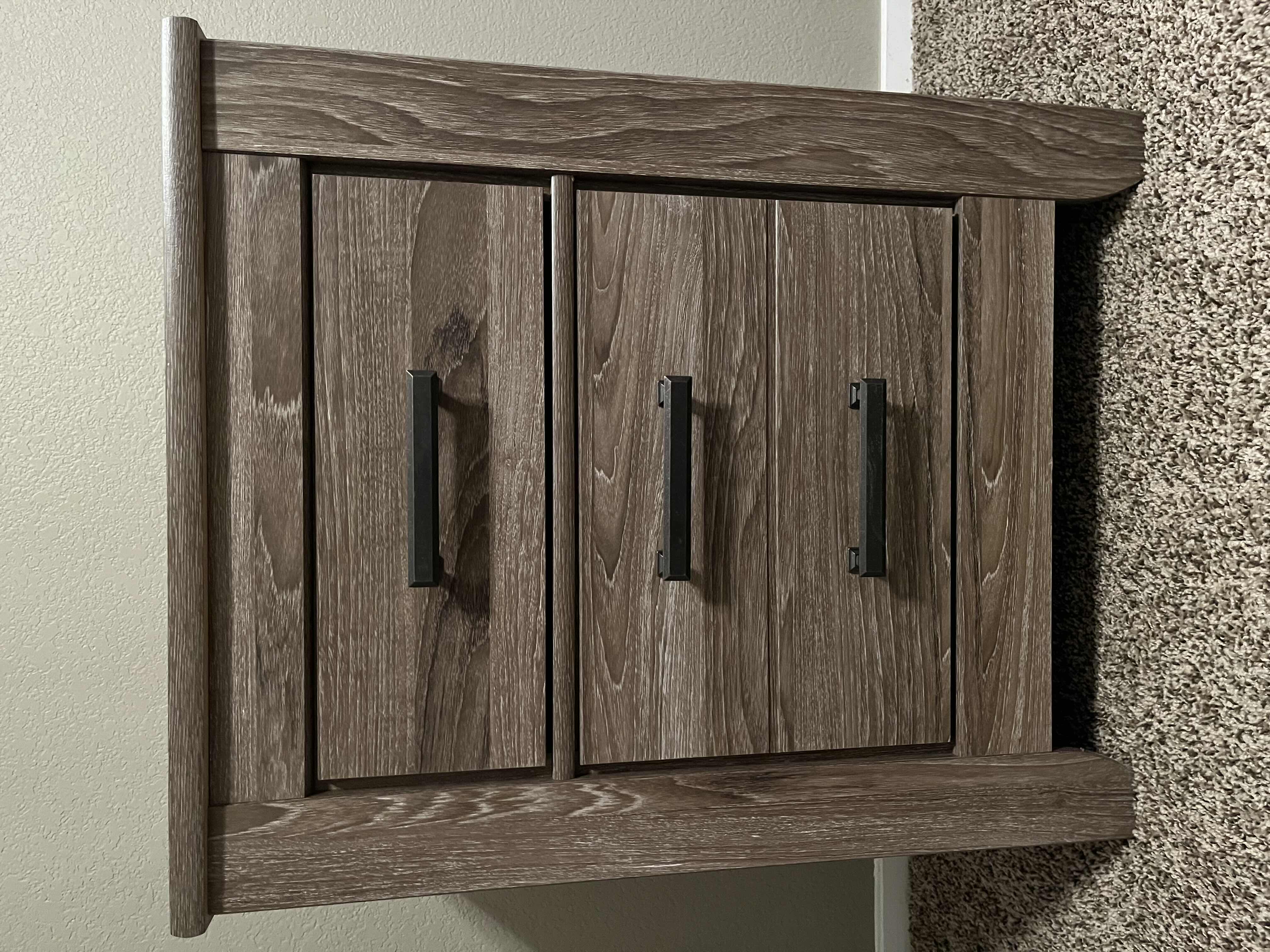 Photo 1 of ASHLEY FURNITURE ZELEN 2 DRAWER NIGHTSTAND 24” X 16.5” H29.5”