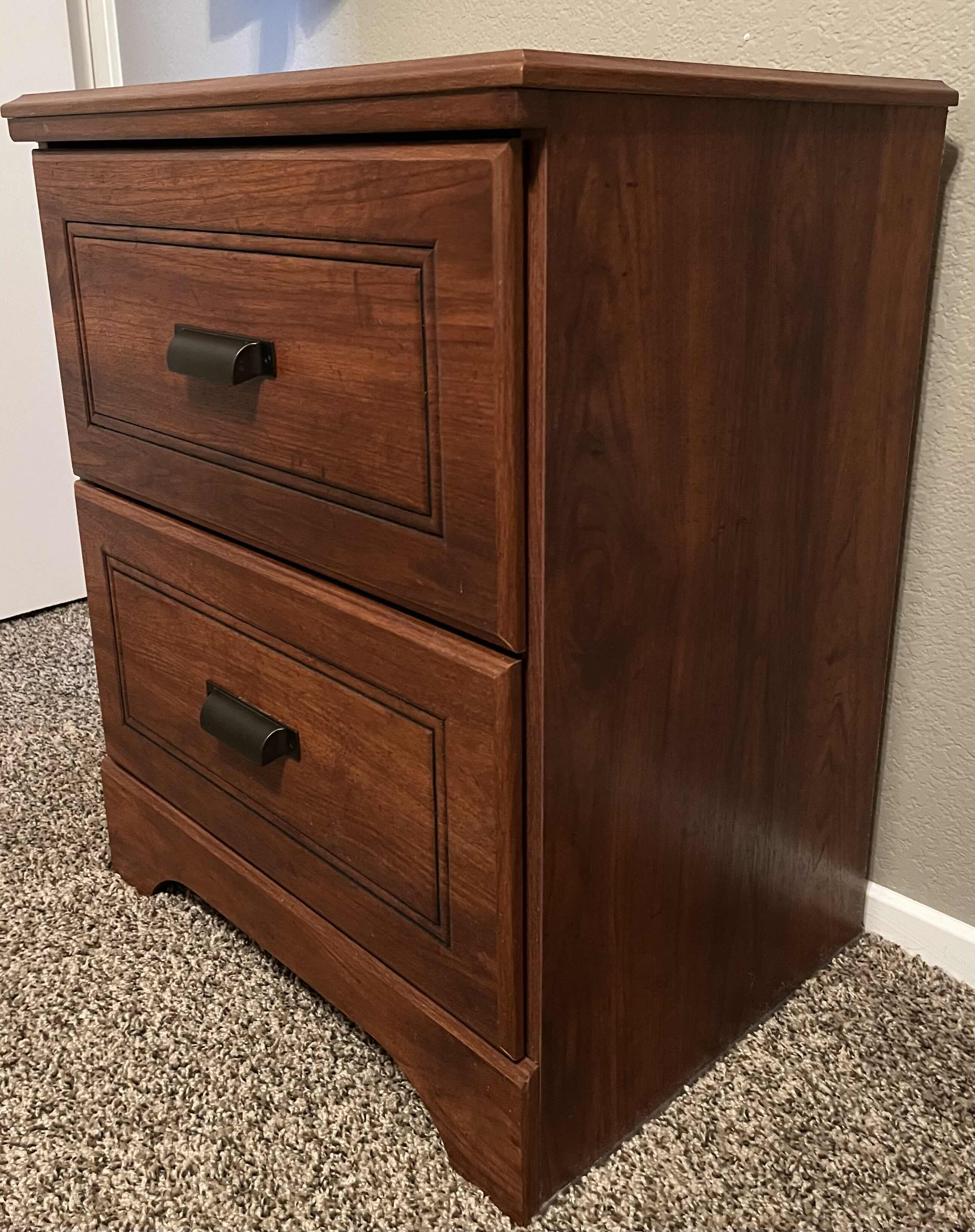 Photo 1 of ASHLEYS BARCHAN 2 DRAWER NIGHTSTAND MODEL B228 - 92