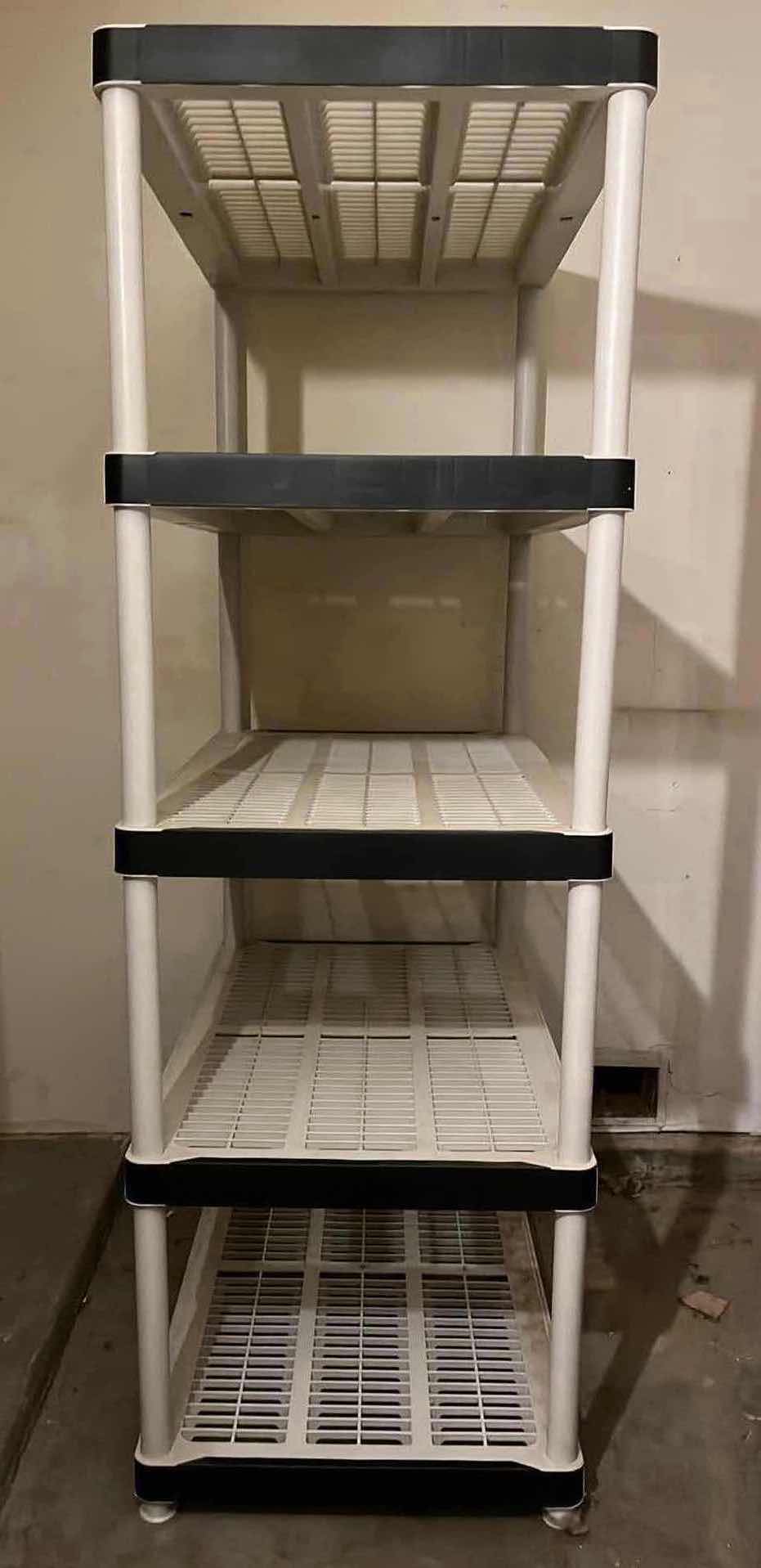 Photo 1 of PLASTIC STORAGE RACK 36” X 24” H72”