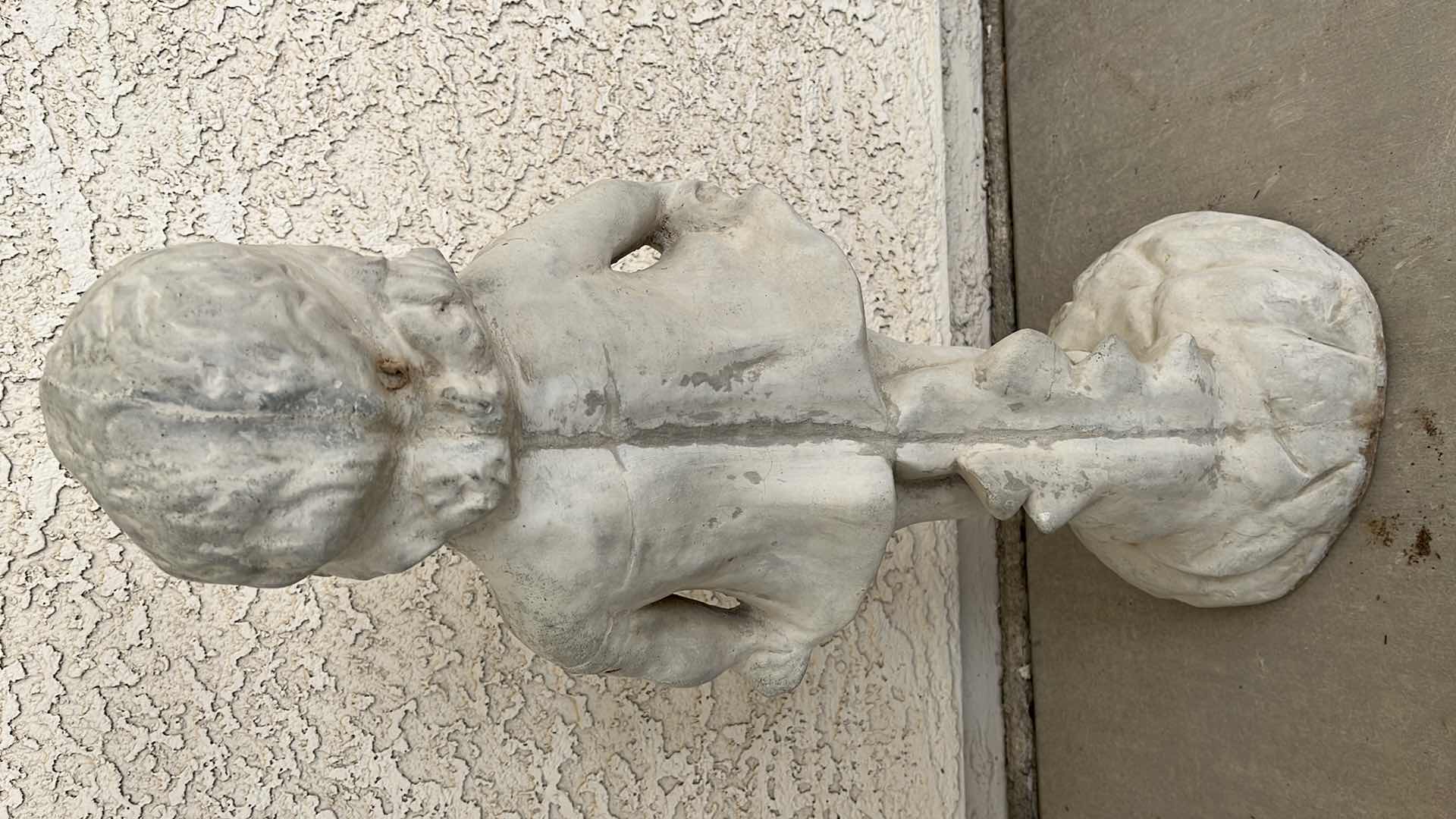 Photo 1 of LITTLE GIRL CURTSY CONCRETE STATUE 9” X 9” H22”