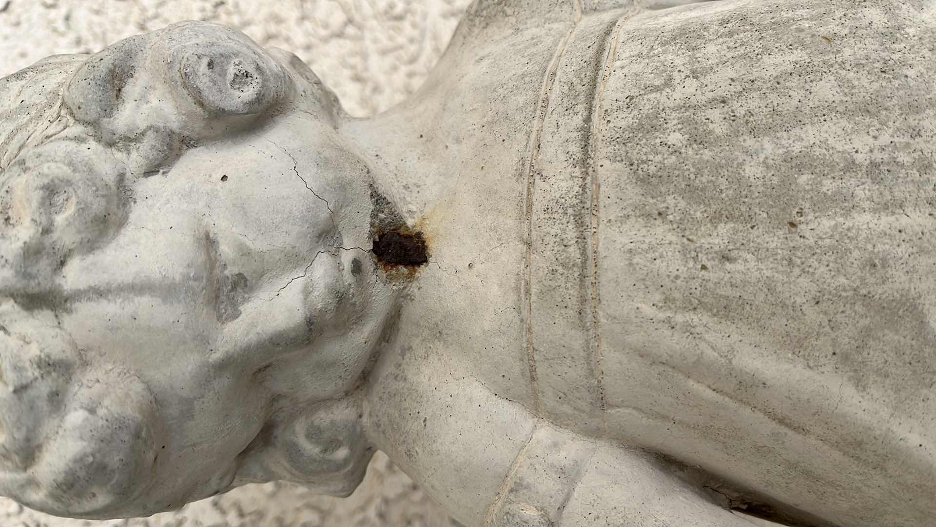 Photo 1 of LITTLE GIRL CURTSY CONCRETE STATUE 9” X 9” H22”