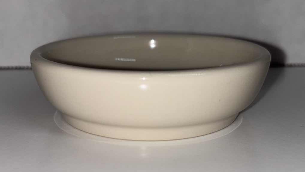 Photo 1 of LONGABERGER POTTERY WOVEN TRADITIONS CLASSIC BLUE 3” FLOWER POT & UNDERPLATE