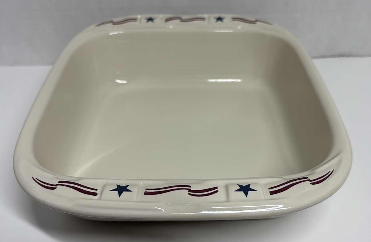 Photo 1 of LONGABERGER ALL AMERICAN 2 QUART 11” SQUARE BAKER DISH