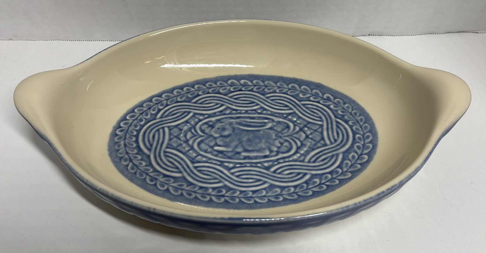 Photo 1 of LONGABERGER  AMERICAN CRAFT CORNFLOWER 13” OVAL BAKER DISH