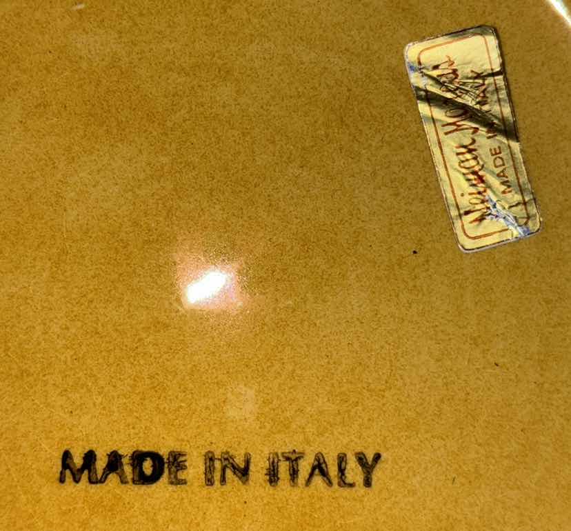 Photo 1 of HANDPAINTED CERAMIC 8.5” SUNFLOWER TRIVET (MADE IN ITALY)