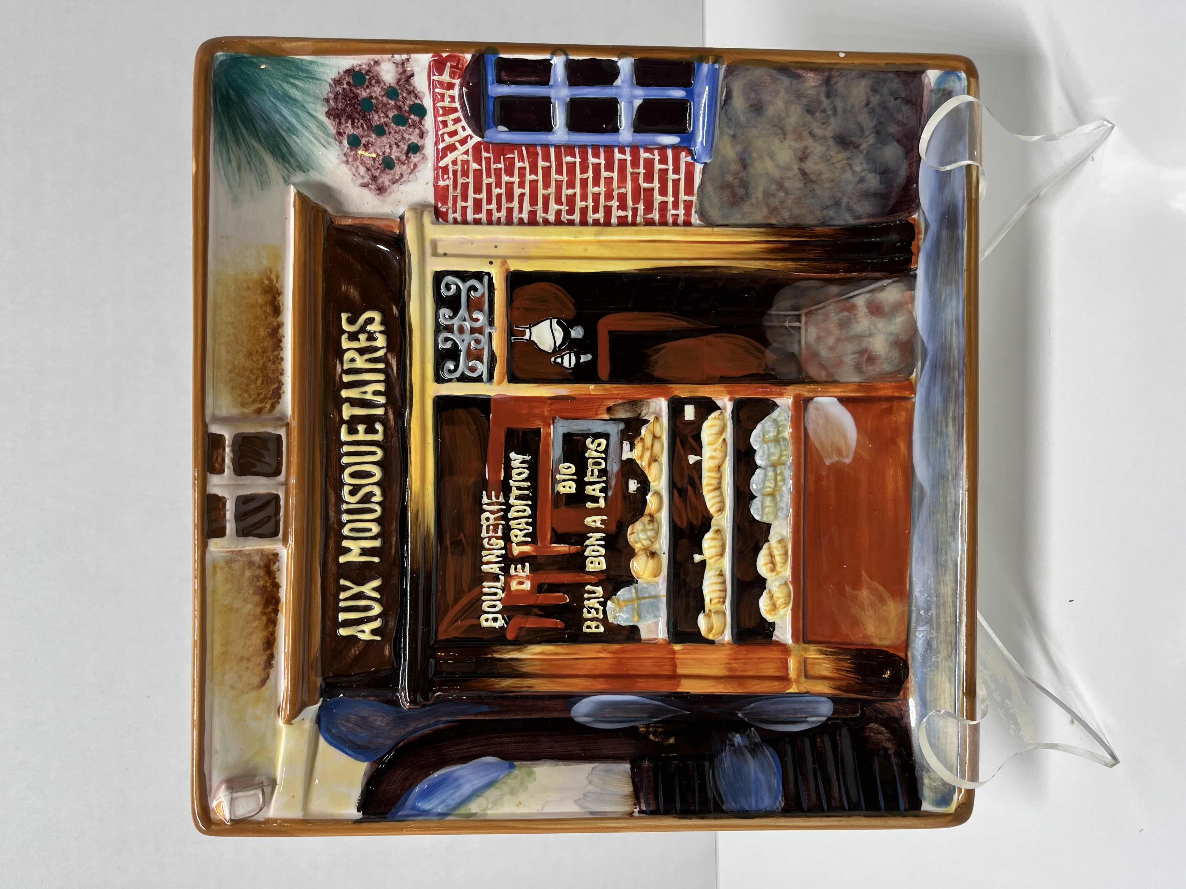 Photo 4 of DECORATIVE CHINA PLATES-VARIOUS BRANDS & STYLES (9)