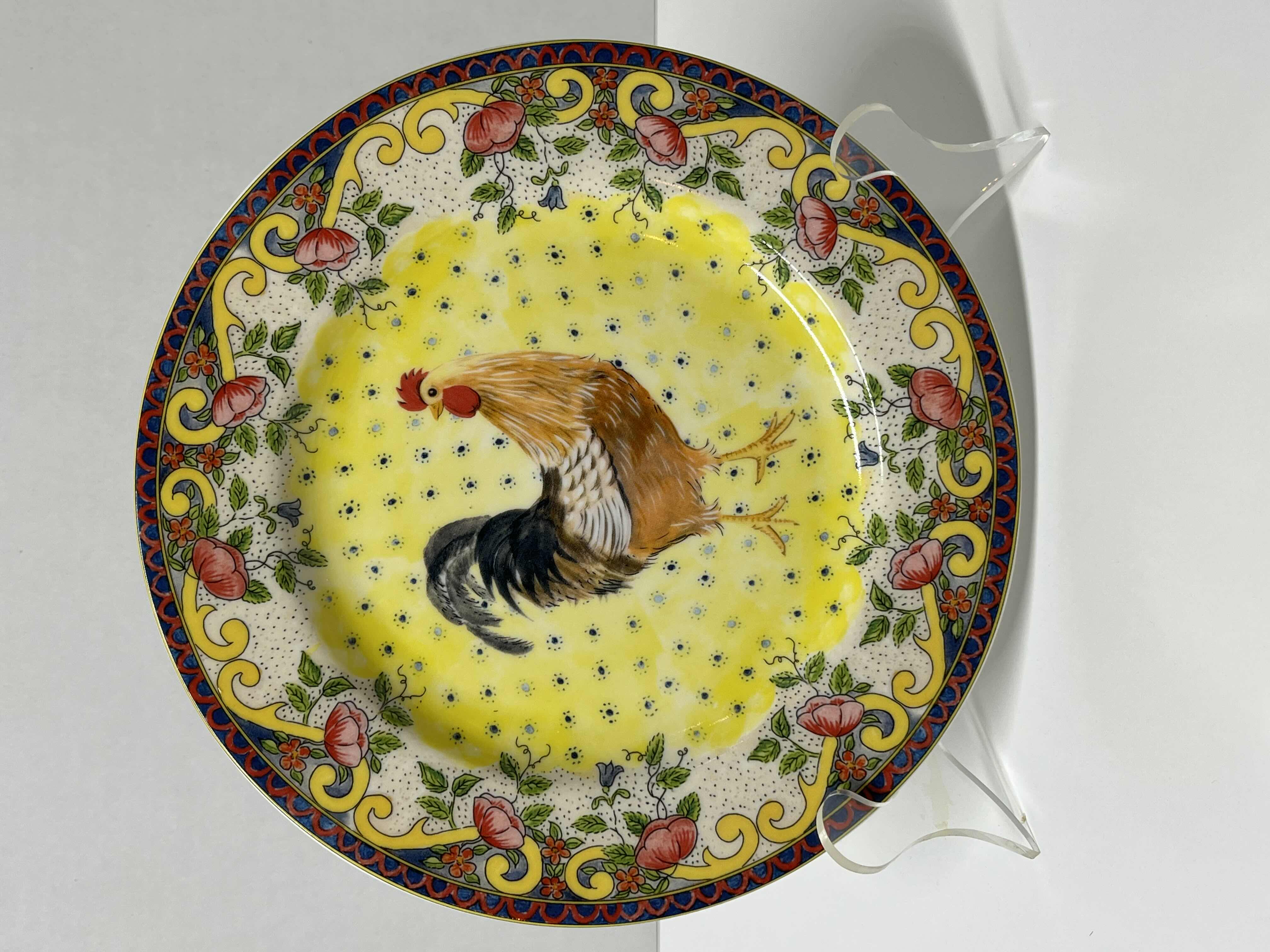 Photo 7 of DECORATIVE CHINA PLATES-VARIOUS BRANDS & STYLES (9)