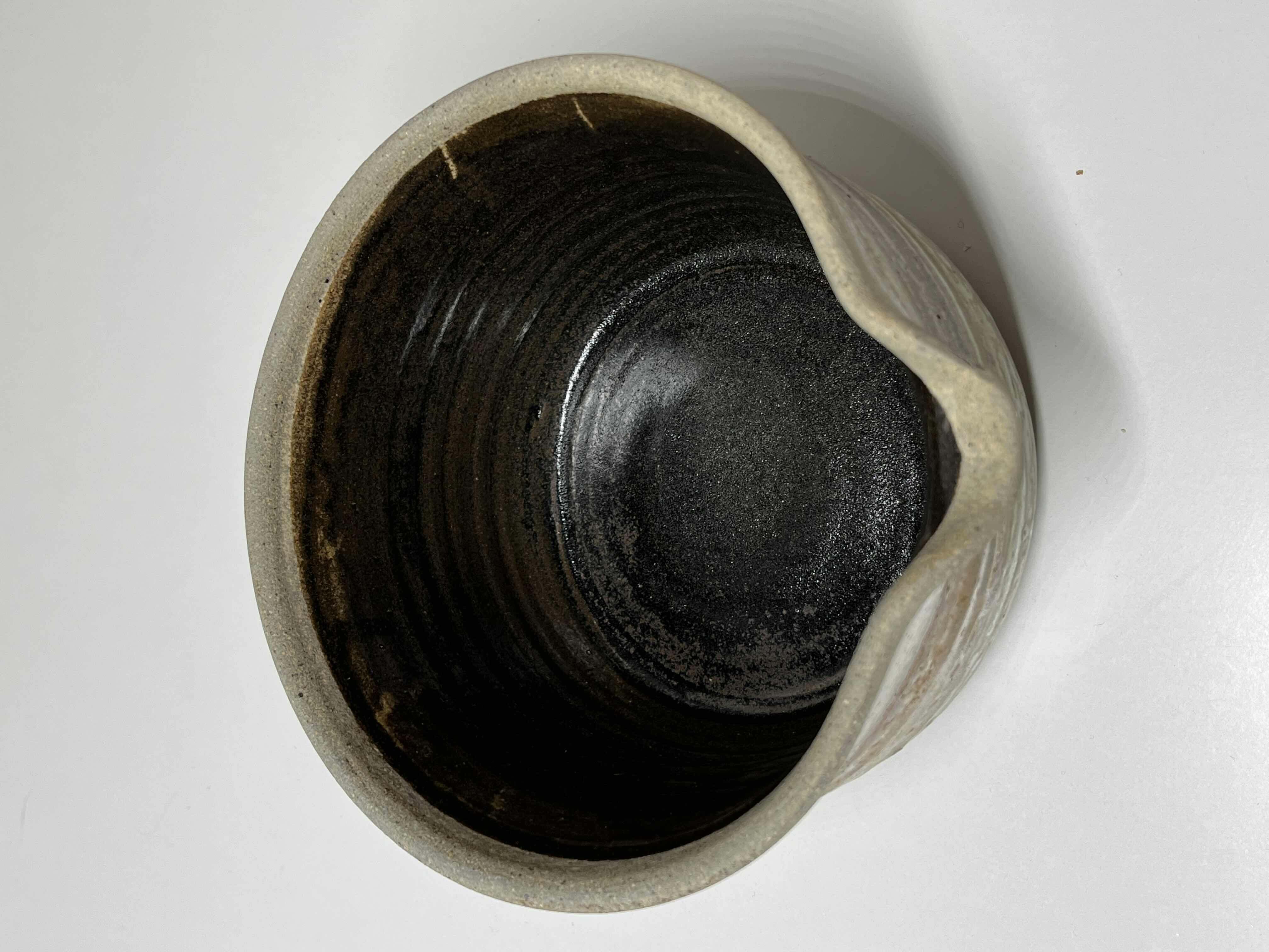 Photo 1 of DANISH HANDCRAFTED BATTER BOWL POTTERY SIGNED BY ARTIST 6” X 6.5” H3.75”