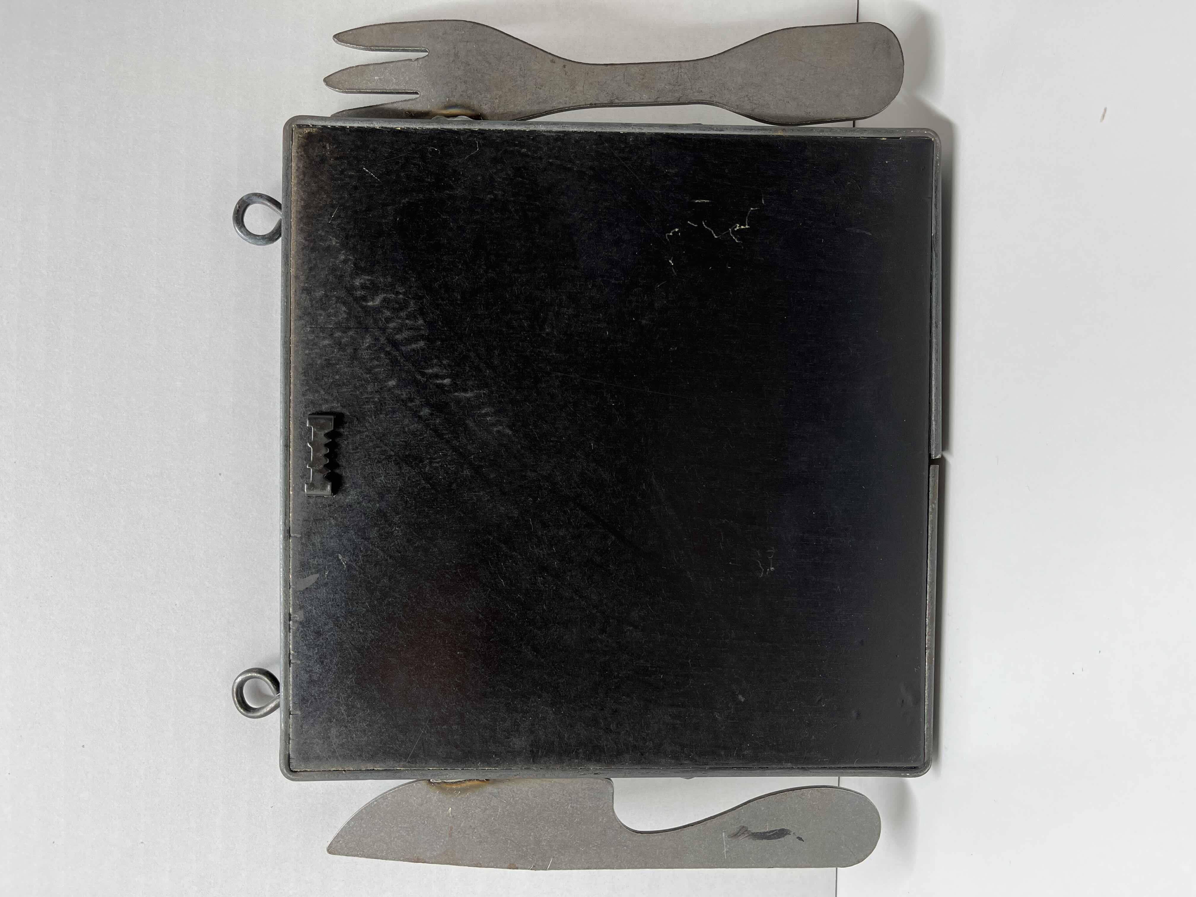 Photo 1 of BON APPETIT METAL FRAMED WOOD HAND PAINTED WALL ART SIGNED BY NANCY THOMAS 1994 10.75” X 9”