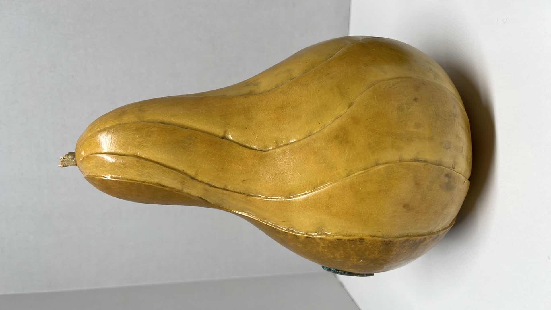 Photo 6 of HANDCRAFTED & PAINTED GOURD ART 5” X 9” W HANDCRAFTED & PAINTED GOURD SAKE BOTTLE 3.5” X 6.5”