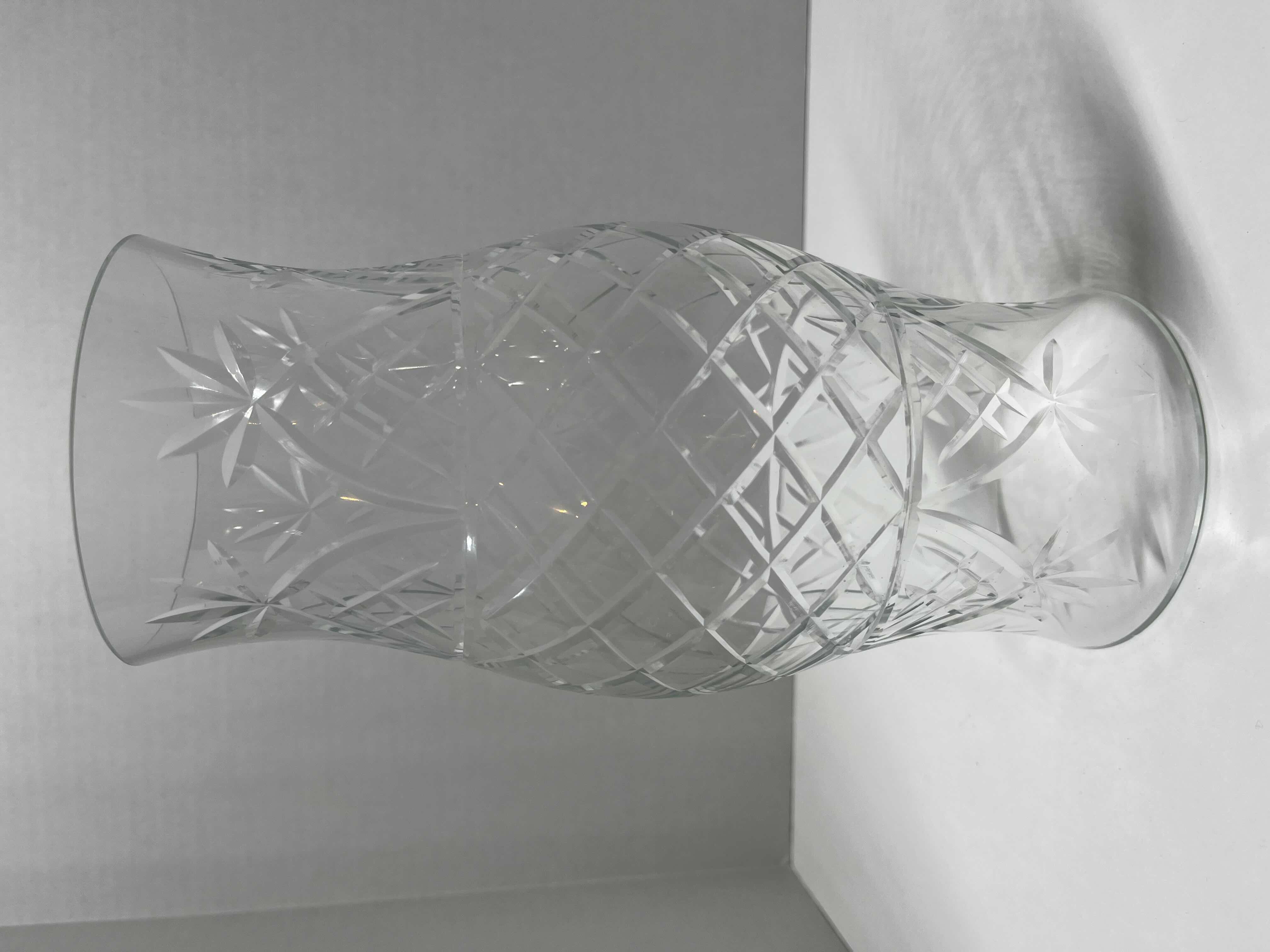 Photo 1 of HURRICANE CRYSTAL GLASS SHADE 4.5” X 10”