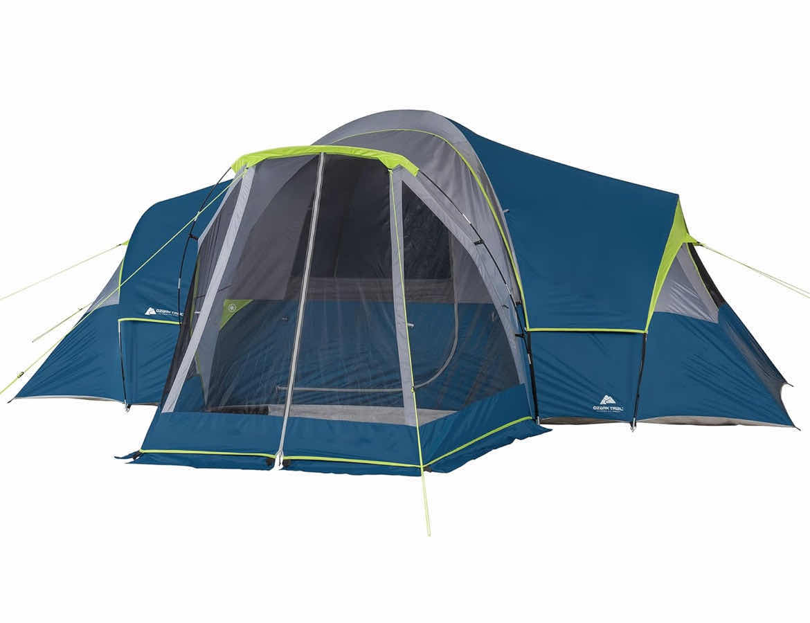 Photo 1 of NEW OZARK TRAIL 10 PERSON MODIFIED DOME TENT W SCREEN PORCH