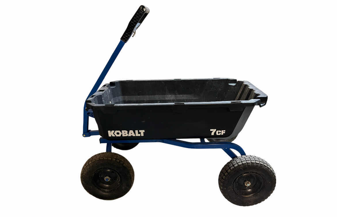 Photo 1 of KOBALT 7.0 CU FT POLY YARD CART