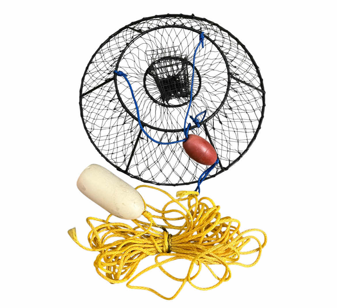 Photo 1 of LOBSTER & CRAB HOOP TRAP NET W BAIT CAGE 32.5” X 7”