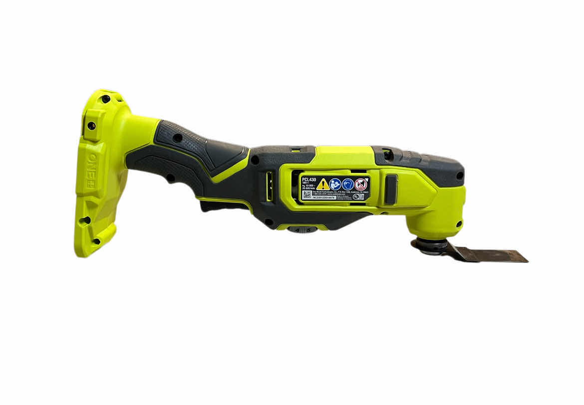 Photo 1 of RYOBI ONE PLUS CORDLESS OSCILLATING MULTI-TOOL MODEL PCL430 (TOOL ONLY)