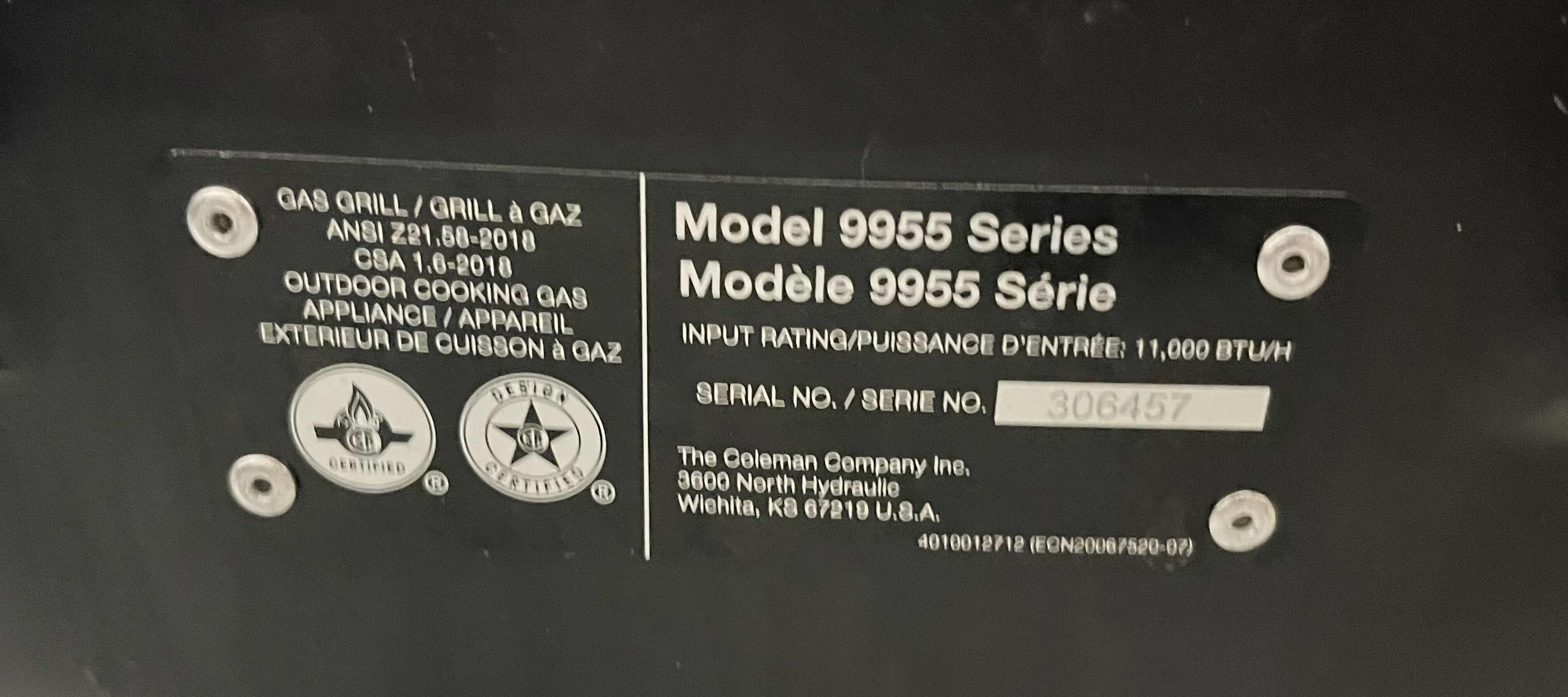 Photo 1 of COLEMAN RED SPORT ROADTRIP PORTABLE PROPANE BBQ GRILL 9955