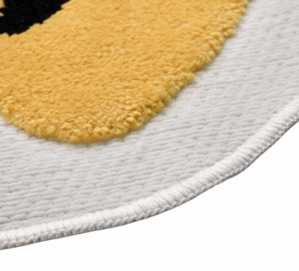 Photo 1 of IKEA IDROTTSHALL TIGER AREA RUG 43” X 49”