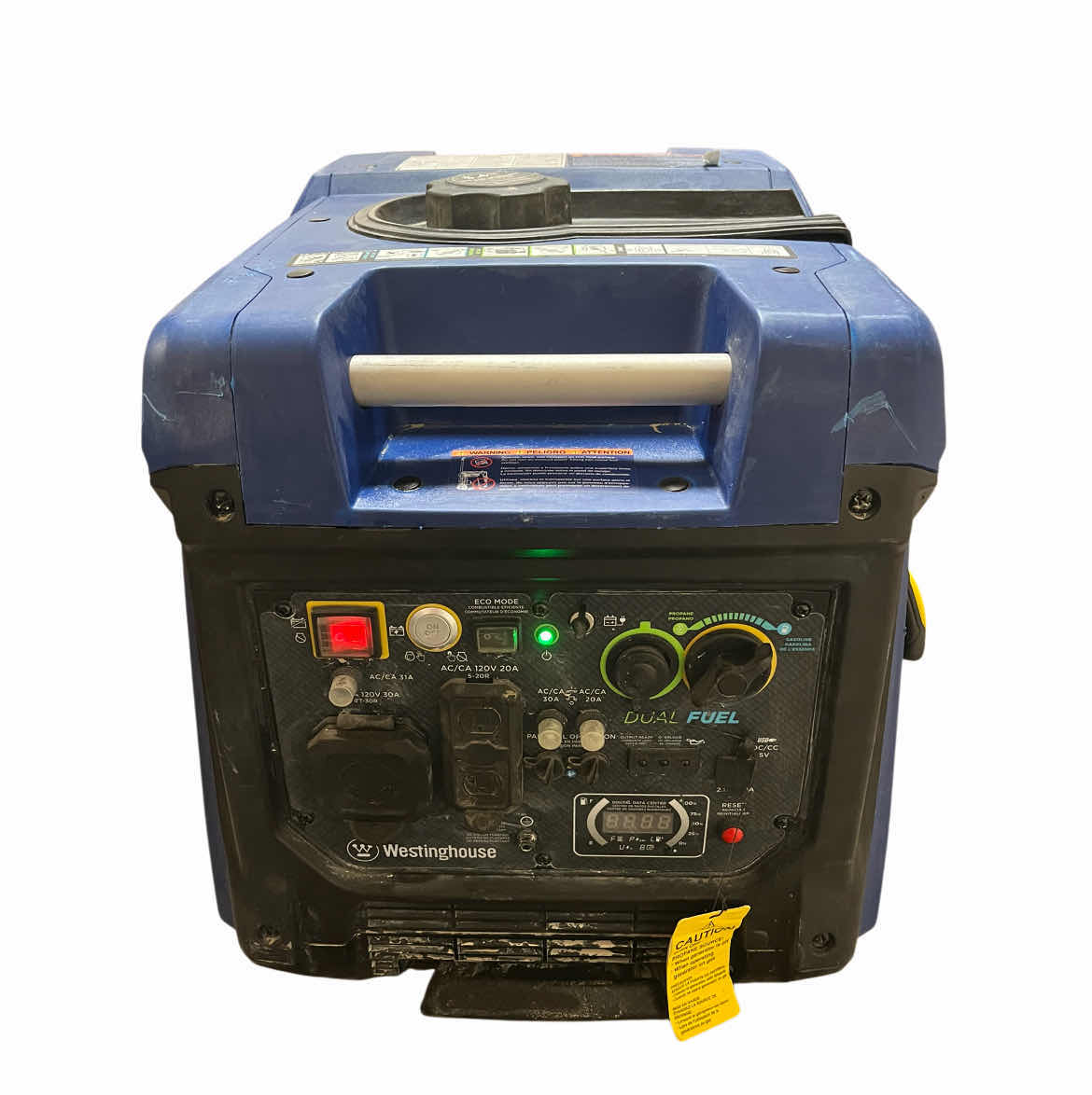 Photo 1 of WESTINGHOUSE 3700WATT ELECTRIC START DUAL FUEL INVERTER GENERATOR IGEN4500DF