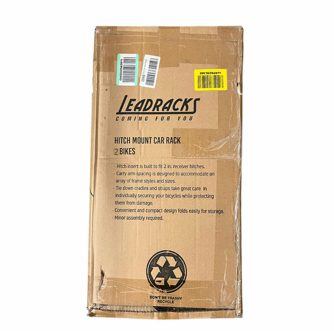 Photo 1 of IKURAM ANTI-RATTLE DUAL BIKE RACK VEHICLE HITCH MOUNT