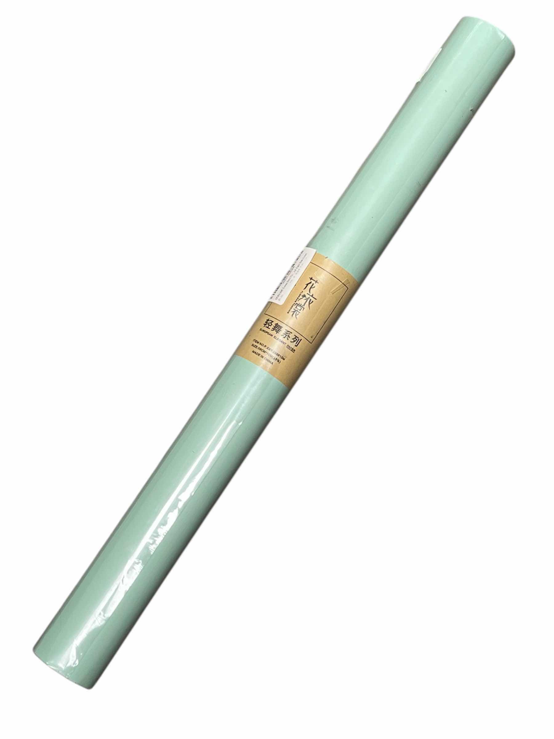 View 4 of EUROPEAN ELEGANT LIGHT BEAN GREEN WATERPROOF FLOWER BOUQUET WRAPPING ROLL 23.6” X 32.8’