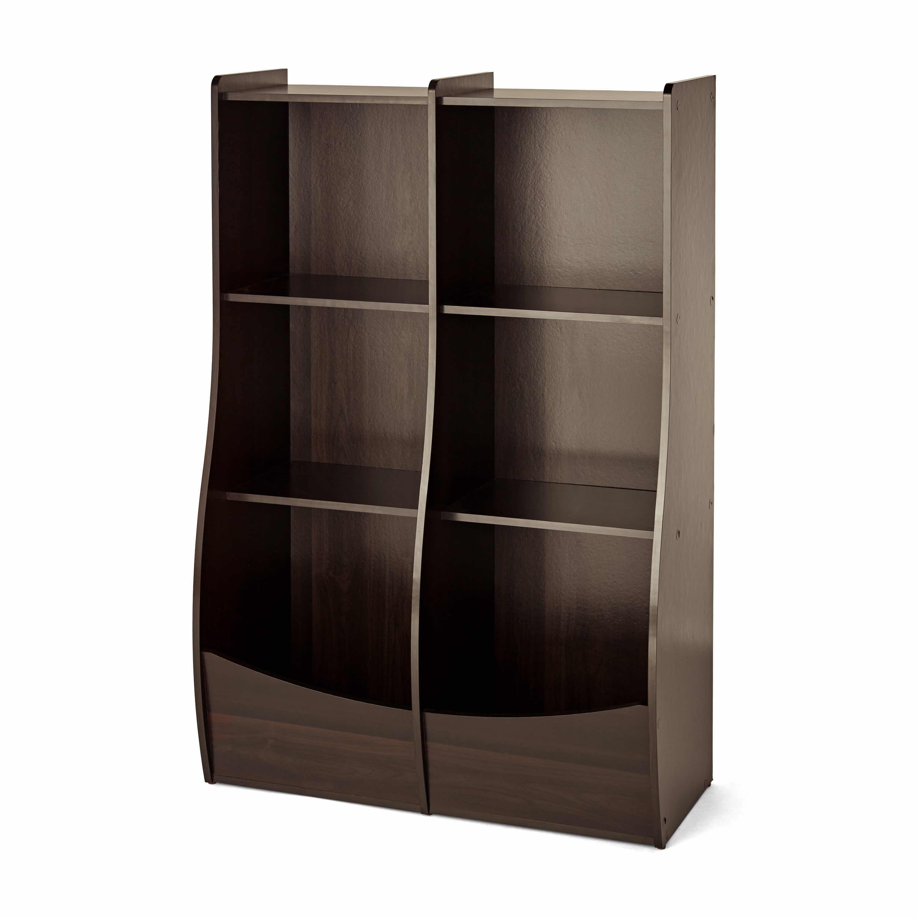 Photo 1 of YOUR ZONE ESPRESSO WOOD FINISH CUBBIE STORAGE BOOKCASE YZ19-D1-1009-05