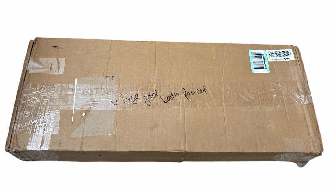 Photo 1 of YAGATAP BRUSHED GOLD FREESTANDING FLOOR MOUNT TUB FILLER BATHTUB FAUCET