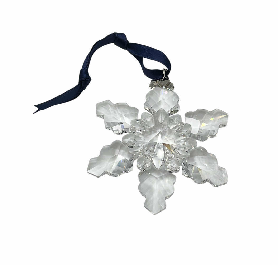 Photo 1 of SWAROVSKI ANNUAL EDITION 2008 CHARM SNOWFLAKE CRYSTAL CHRISTMAS ORNAMENT A 9400-NR-000-196 W ORIGINAL BOX
