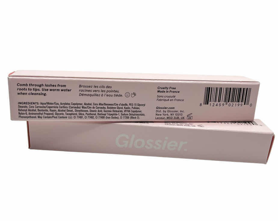 Photo 1 of GLOSSIER BLACK LASH SLICK FILM FORM MASCARA 0.29OZ/8.5G 2-PACK
