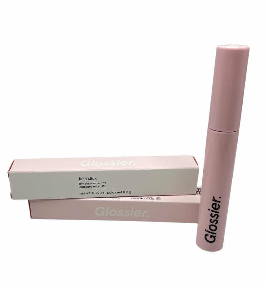 Photo 1 of GLOSSIER BLACK LASH SLICK FILM FORM MASCARA 0.29OZ/8.5G 2-PACK