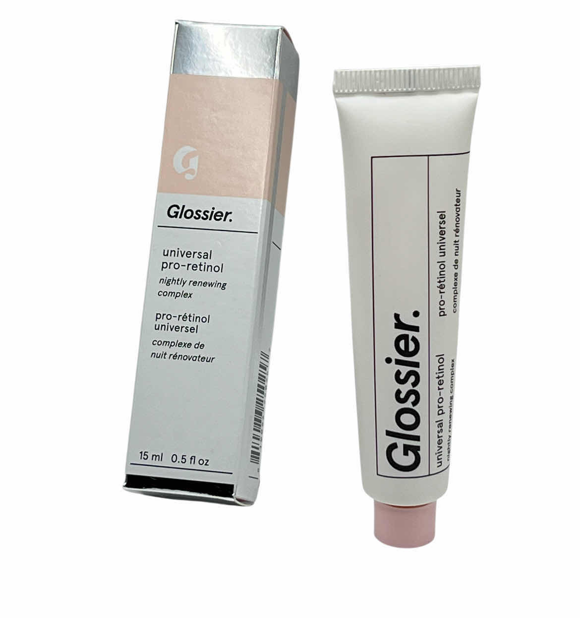 Photo 1 of GLOSSIER UNIVERSAL PRO-RETINOL NIGHTLY RENEWING COMPLEX 15ML/0.5FL OZ 5-PACK
