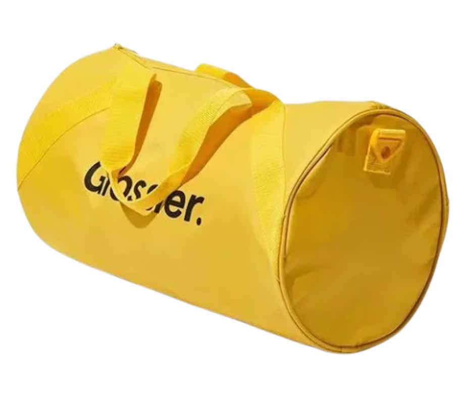 Photo 1 of GLOSSIER 17” SUNSHINE YELLOW DUFFLE BAG