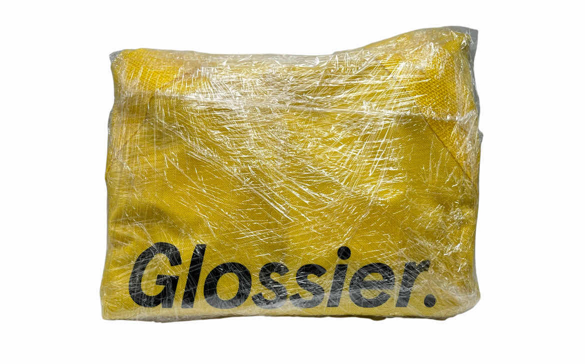 Photo 1 of GLOSSIER 17” SUNSHINE YELLOW DUFFLE BAG
