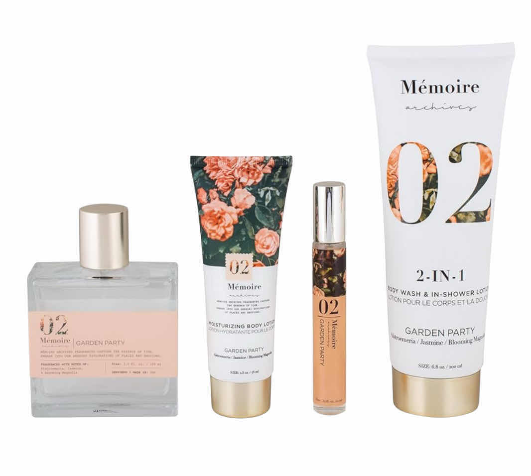 Photo 1 of MEMOIRE ARCHIVES GARDEN PARTY 4PC GIFT BOX SET