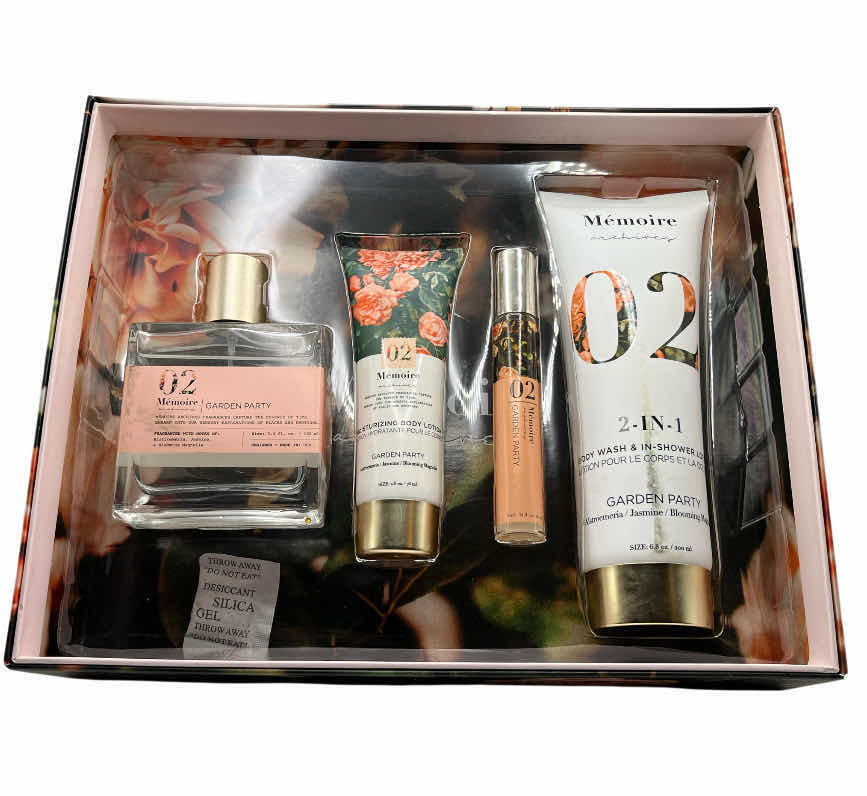 Photo 1 of MEMOIRE ARCHIVES GARDEN PARTY 4PC GIFT BOX SET